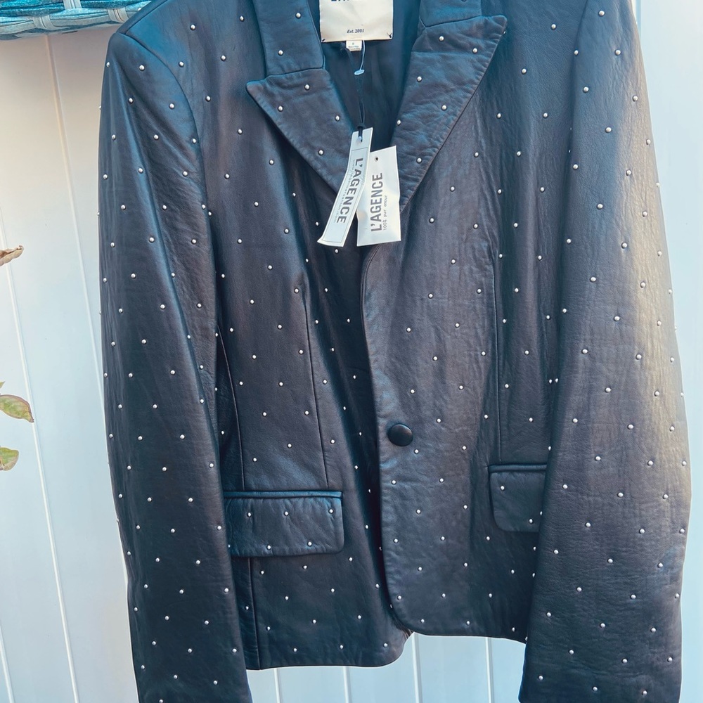 L’agence Leather Jacket
